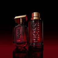 The Scent Elixir Parfum Intense faces the scent elixir parfum intense