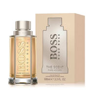 faces boss the scent pure accord for him eau de toilette