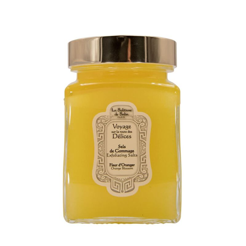 la sultane de saba orange blossom exfoliating salts
