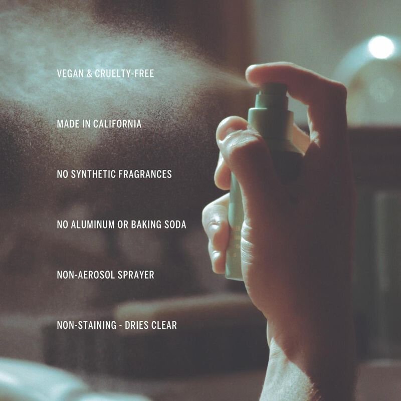 corpus naturals cedar flora spray deodorant