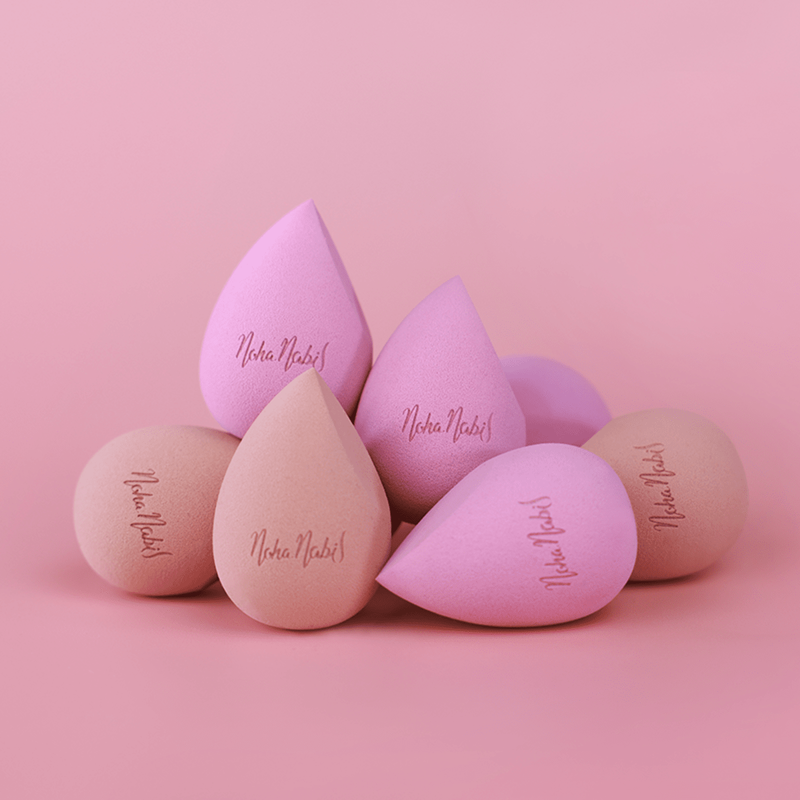 noha nabil got you covered foundation lilac sponge