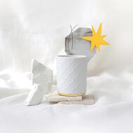 faces cuir d iris candle 250g