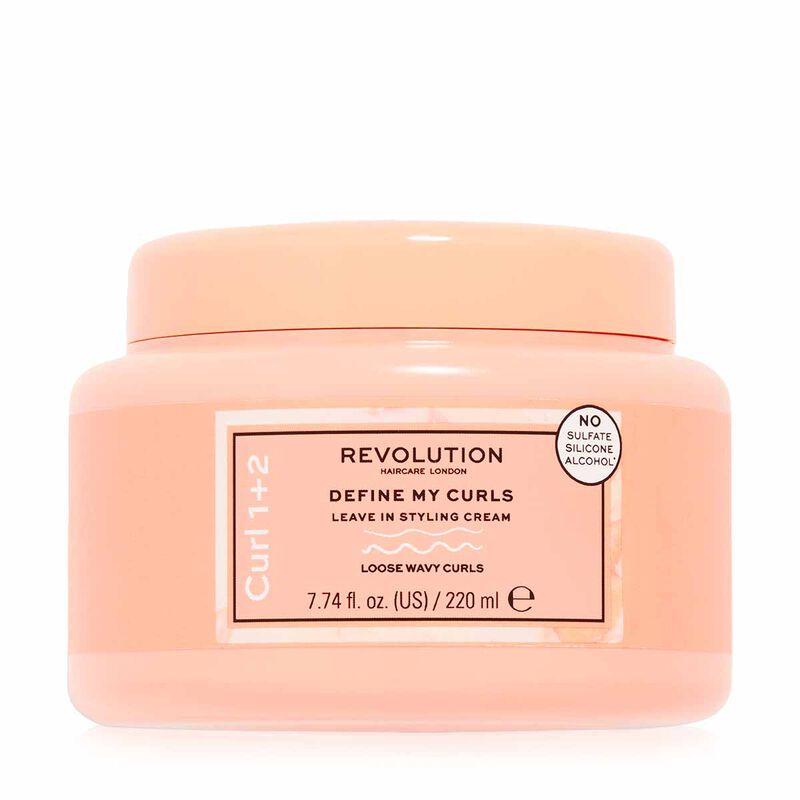 revolution define my curls leave in styling cream
