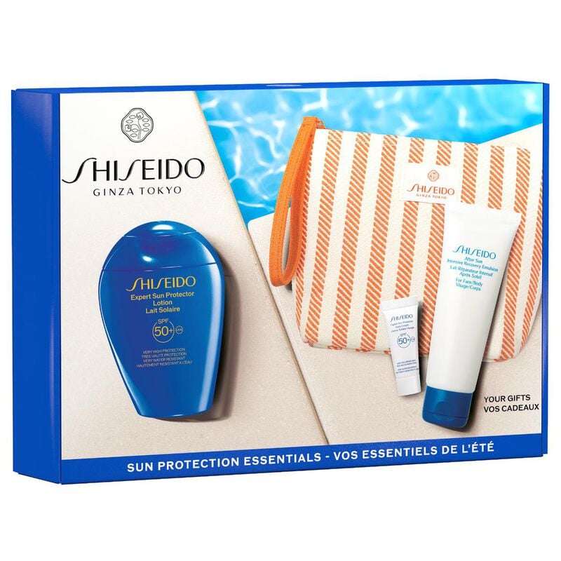 shiseido sun protection set