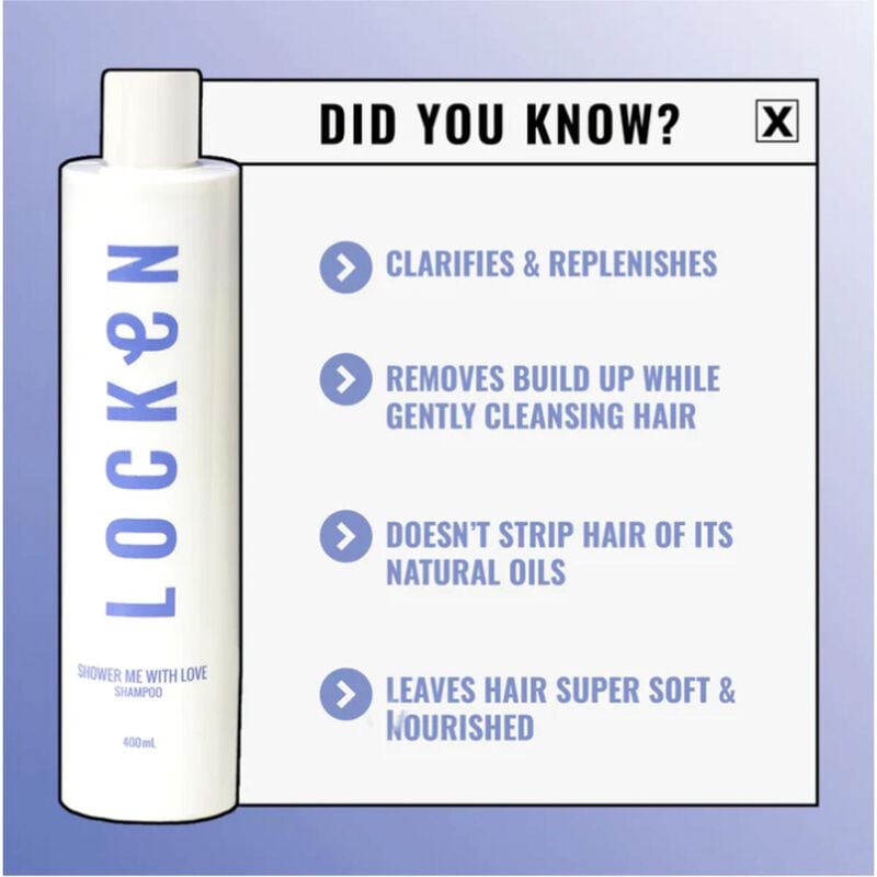 locken shower me with love shampoo