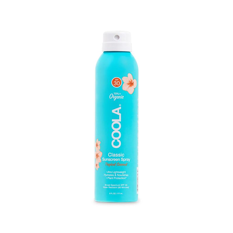 coola sport spray spf30 tropical coconut