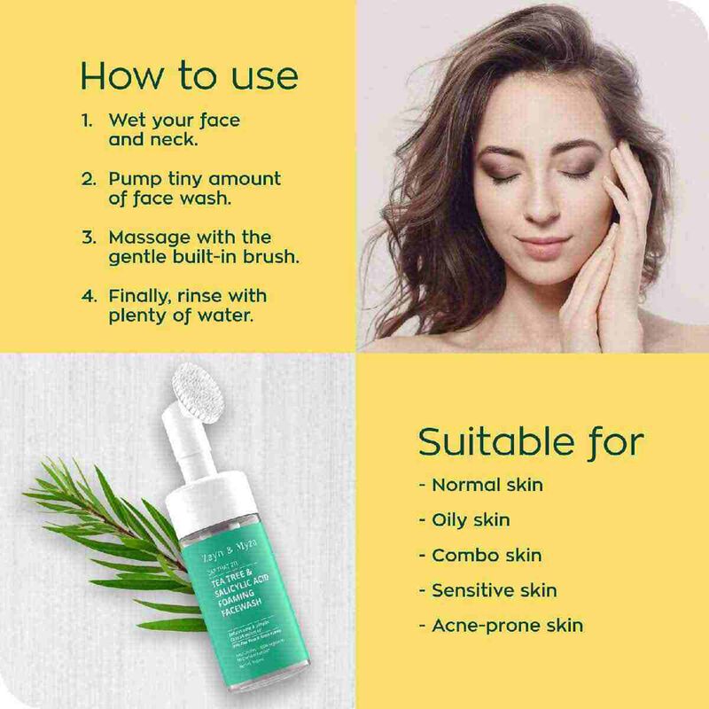 زين اند ميزا غسول التي تري و الساليسك اسيد للنساء