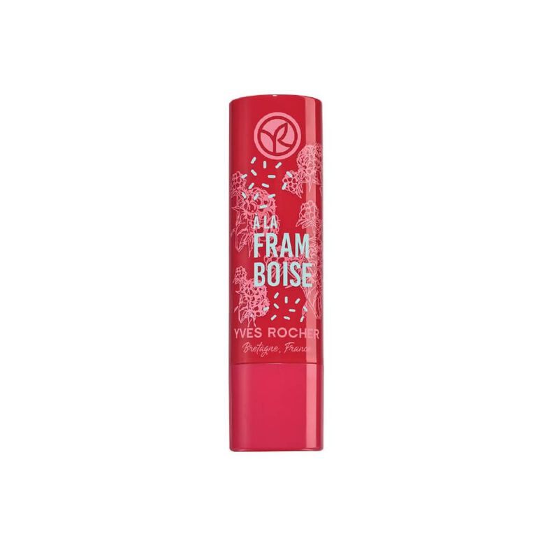 yves rocher nourishing raspberry lip balm