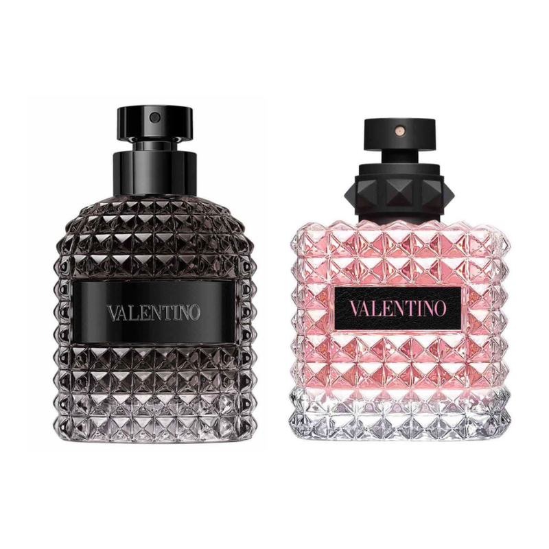 فالنتينو uomo intense edp 100ml x bir donna edp 100ml