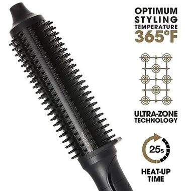 Rise Volumizing Hot Hair Brush faces rise volumizing hot hair brush