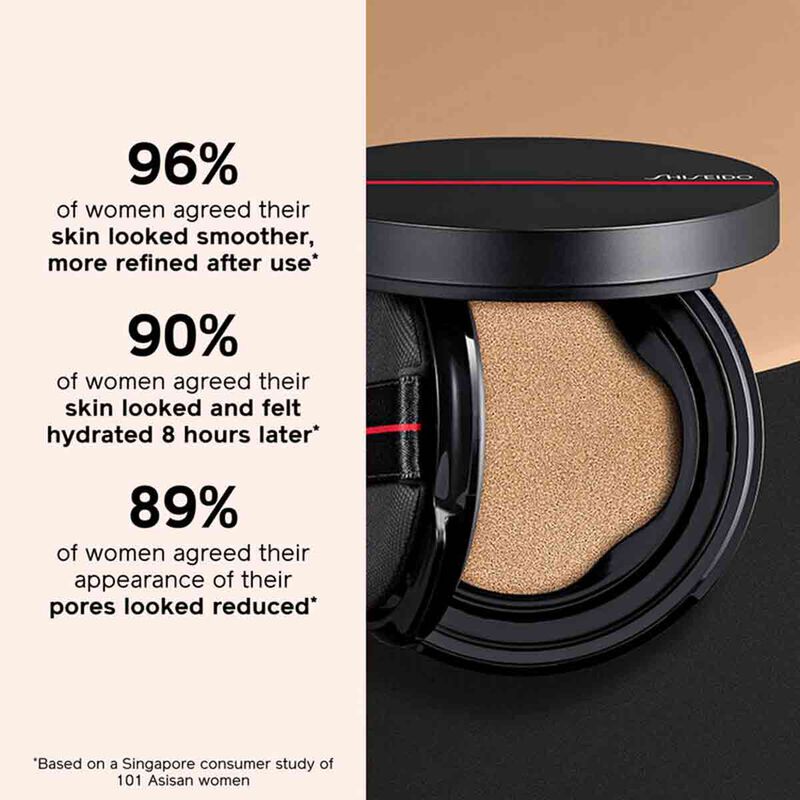 shiseido synchro skin selfrefreshing cushion compact foundation