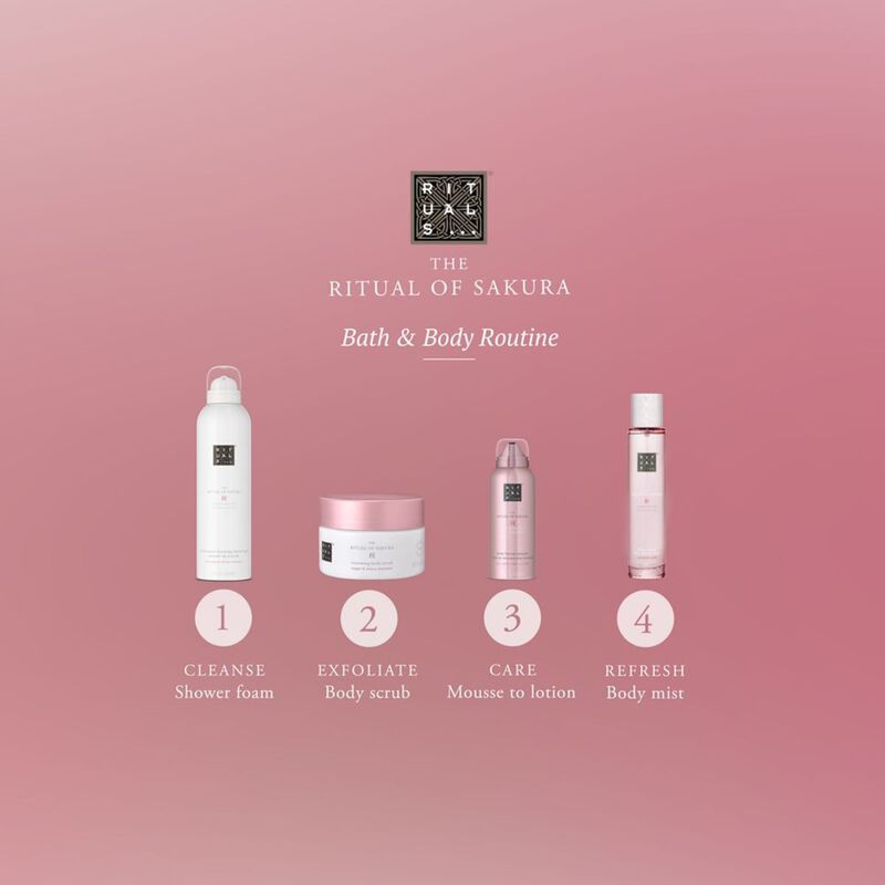 rituals the ritual of sakura hair & body mist