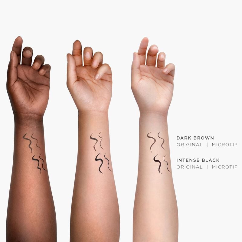 stila sad liquid eye liner micro tip dark brown