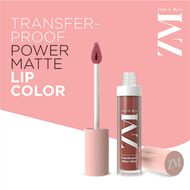 faces transfer proof power matte finish lip colour