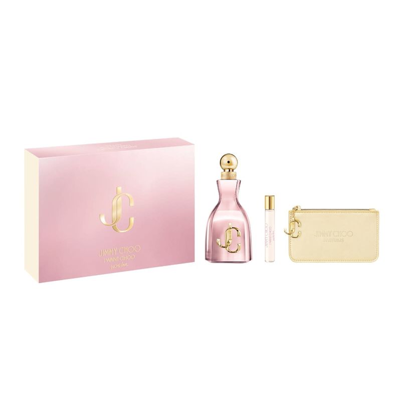 جيمي شو آي وونت تشو ويذ لوف ماء عطر + حقيبة