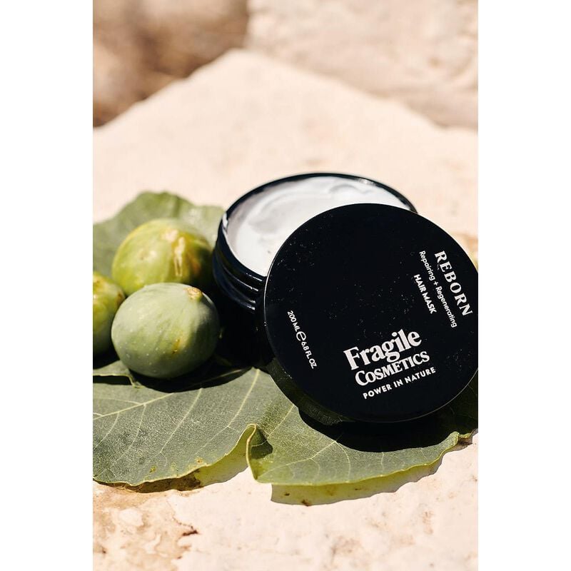 fragile cosmetics reborn repairing + regenerating hair mask