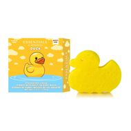 faces essentials strawberry cream duck body wash infused buffer  multi use