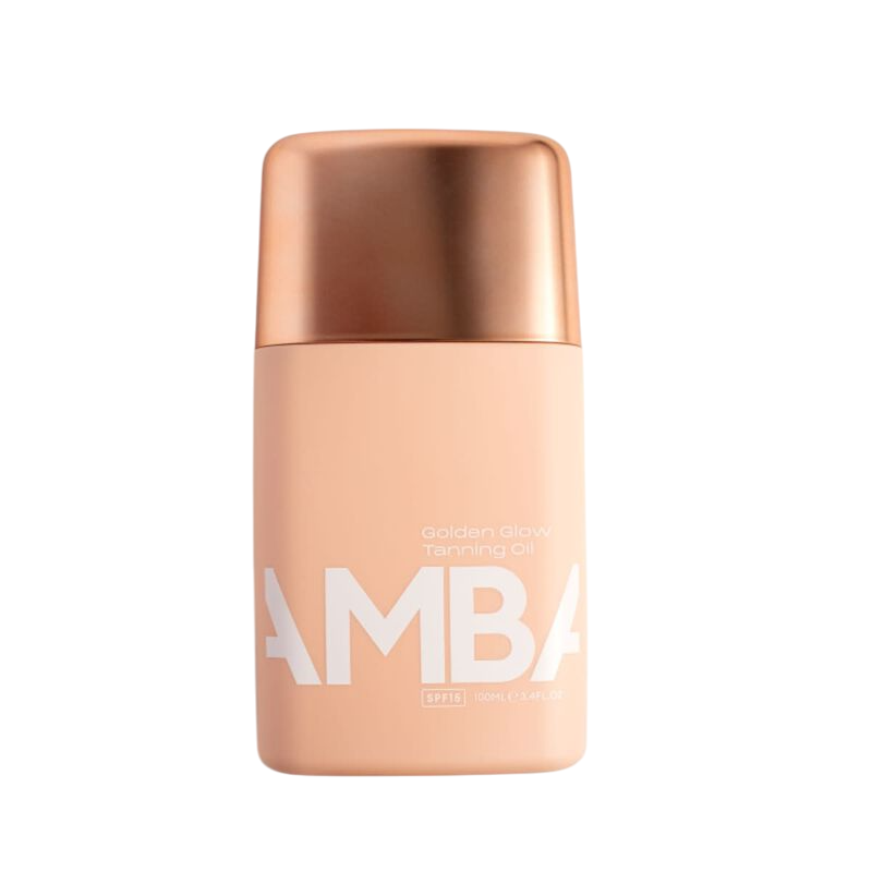 أمبا زيت تسمير جلو ذهبي بدرجة حماية spf 15