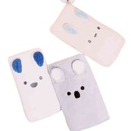 faces mico fiber towel   kids  cream