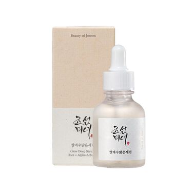 faces glow deep serum rice   alpha arbutin