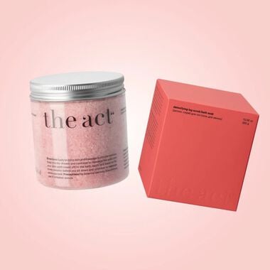 faces detoxifying leg scrub   bath soak