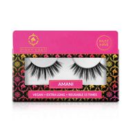 Amani Vegan Faux Mink Lashes faces amani vegan faux mink lashes