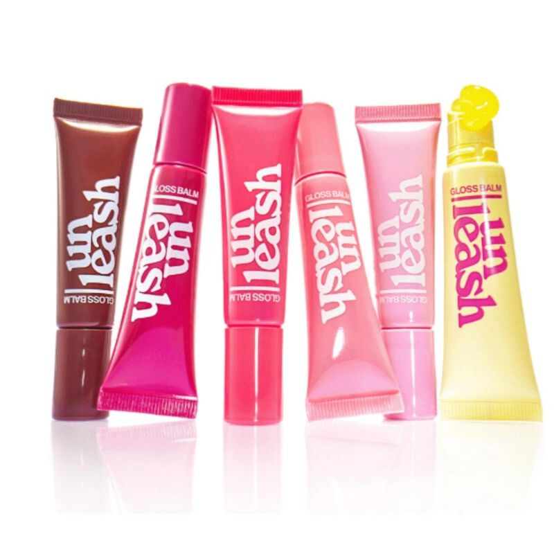unleashia sunset dazzle gloss balm no.1 malibu