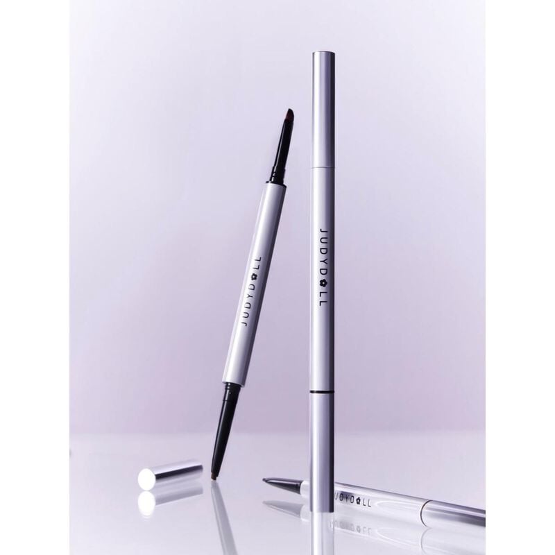 judydoll easy glide eyeliner & brush duo 02dark brown