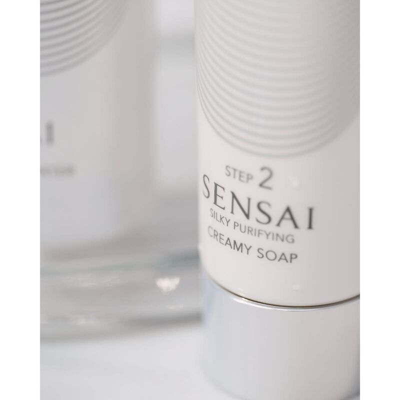 sensai silky purifying creamy soap