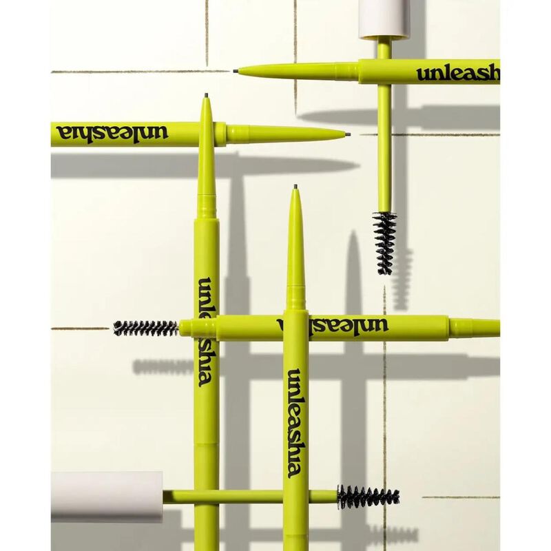 unleashia shaper defining eyebrow pencil no.2 kraft brown