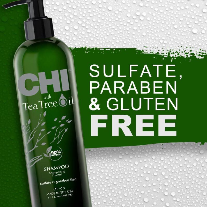 chi chi tea tree shampoo 340ml
