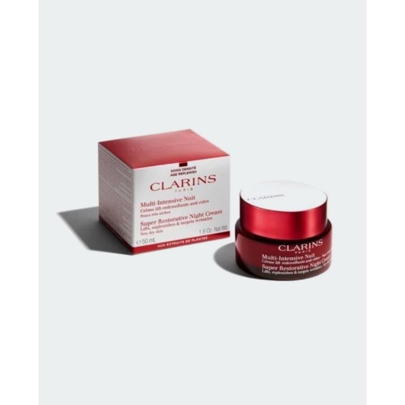 clarins super restorative night cream very dry skin