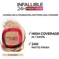 Infallible 24H Fresh Wear Foundation In Powder faces infallible 24h fresh wear foundation in powder