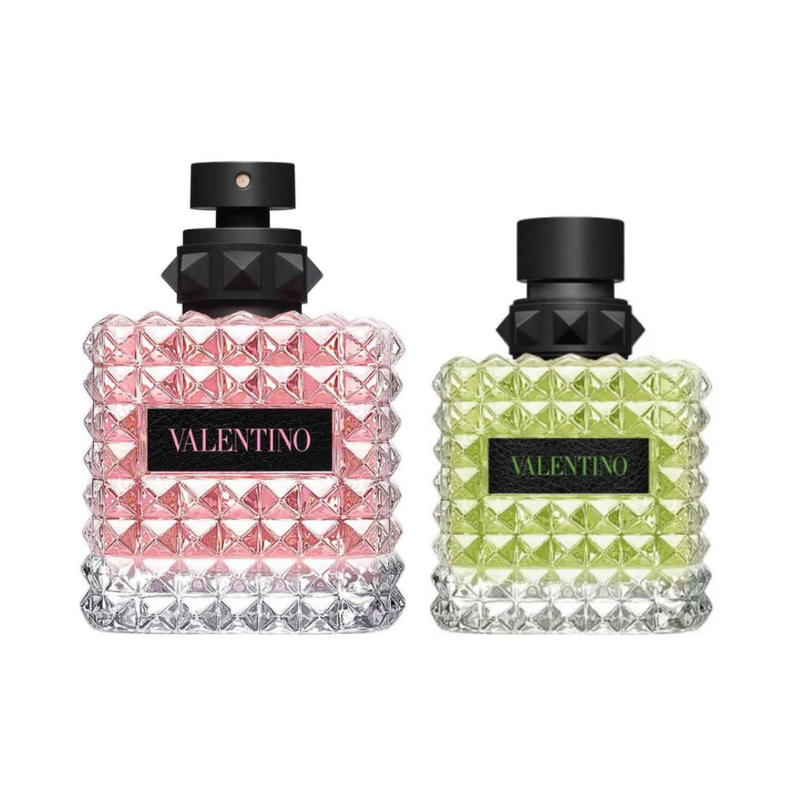 فالنتينو donna born in roma edp  100ml x bir dona green 50ml