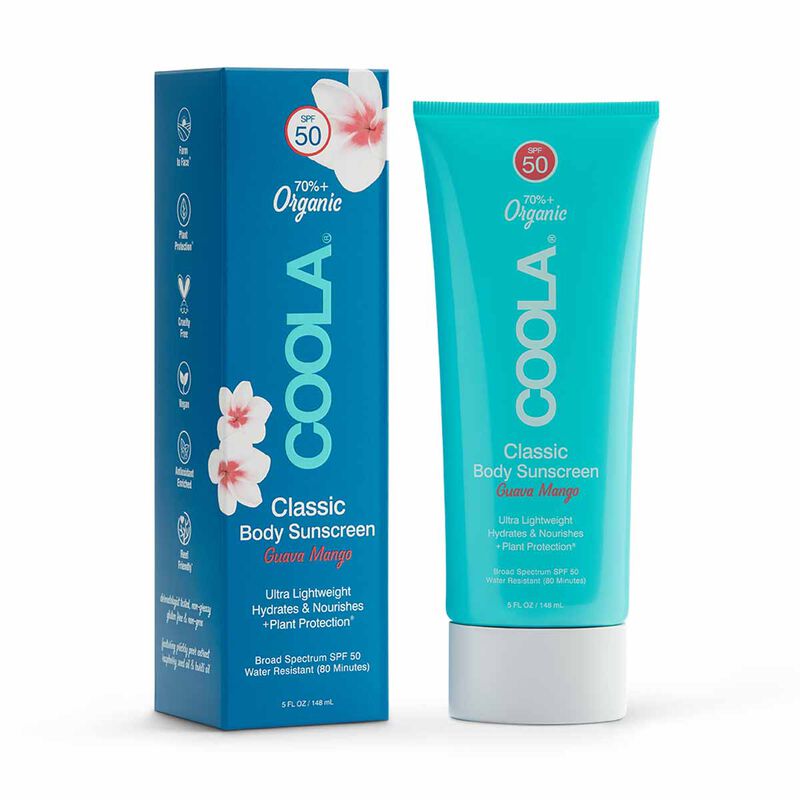 coola classic body spf50 lotion  guava mango