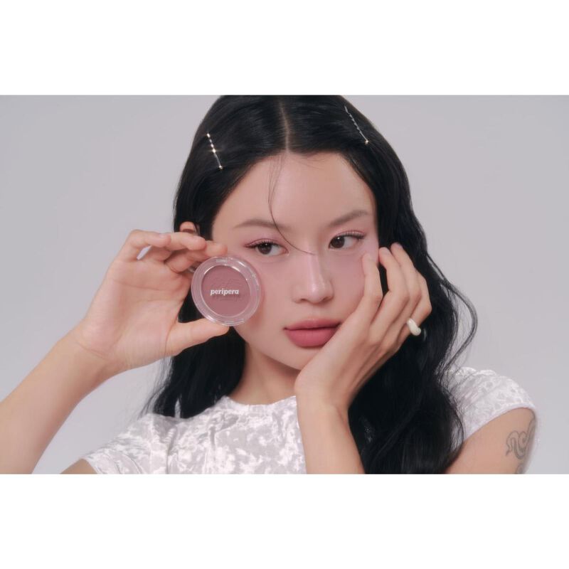 peripera pure blushed sunshine cheek (tteok recipe) 024 mauve cream