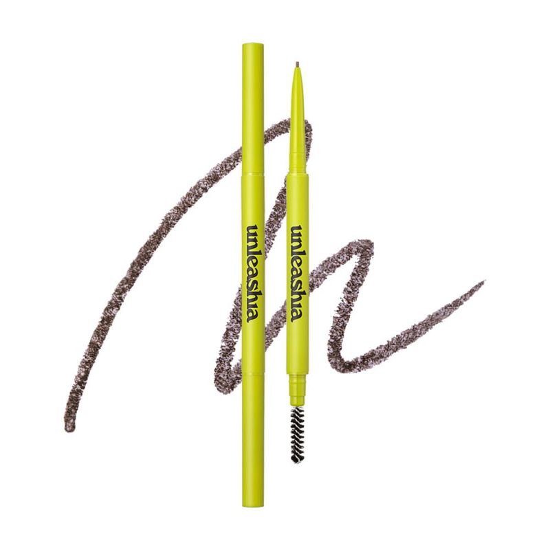 unleashia shaper defining eyebrow pencil no.2 kraft brown