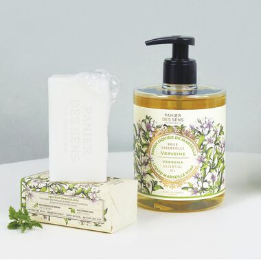 faces essentials verbena liquid marseille soap