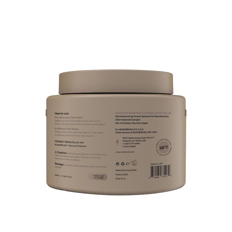 rush brush rb°2 hair mask 350ml
