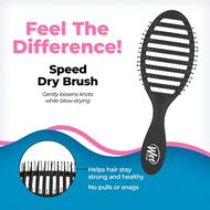 Speed Dry Detangler- Black faces speed dry detangler black