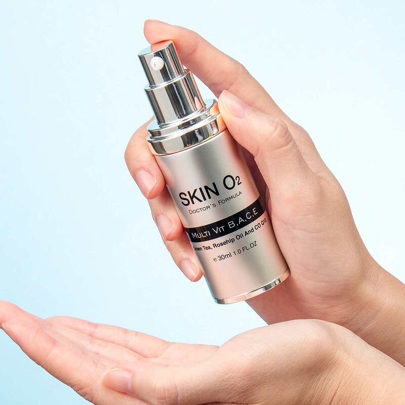 سكين أو تو مزيج متعدد فيتامينات b و a و c و e