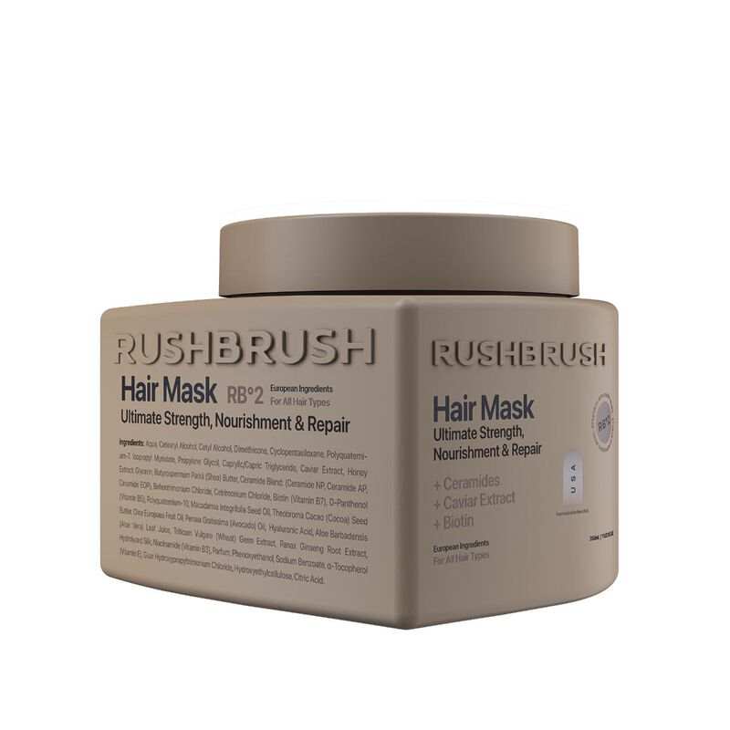 rush brush rb°2 hair mask 350ml