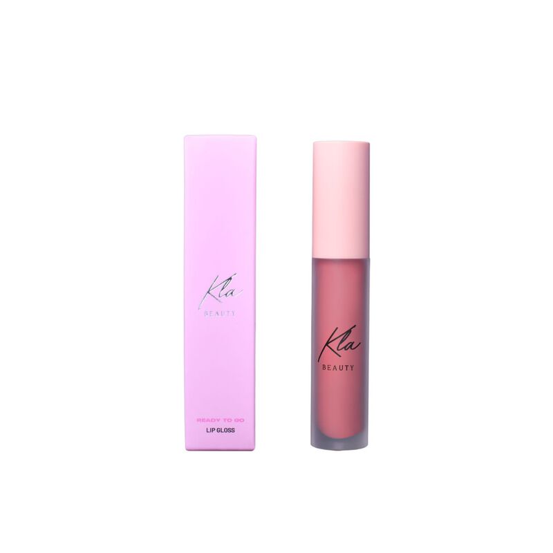 kla beauty salmone rosato lip gloss