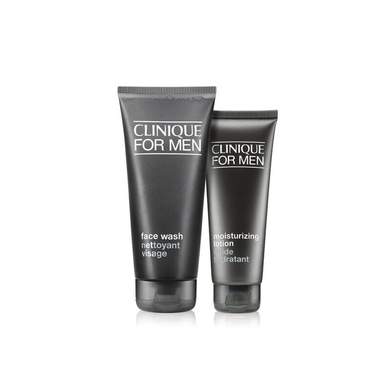 كلينيك طقم cleanse + hydrate skincare للرجال
