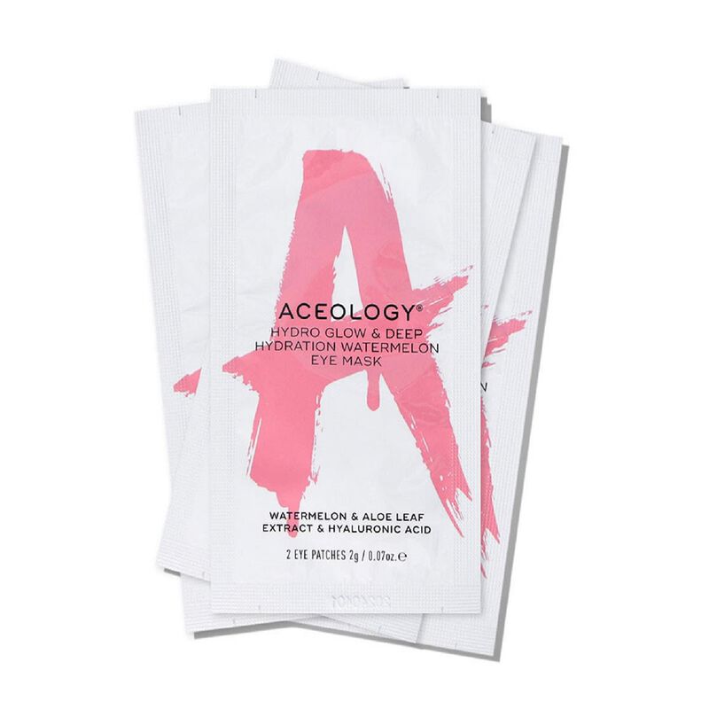 أسيولوجي قناع للعينين بالبطيخ لإشراق البشرة وترطيبها بعمق 4 قطع