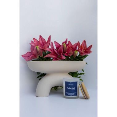 faces arabian night scented candle  jar