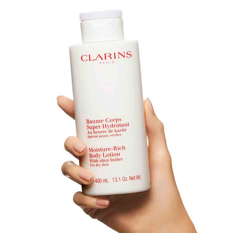 clarins moisture rich body lotion