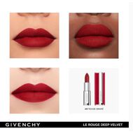 faces le rouge deep velvet lipstick