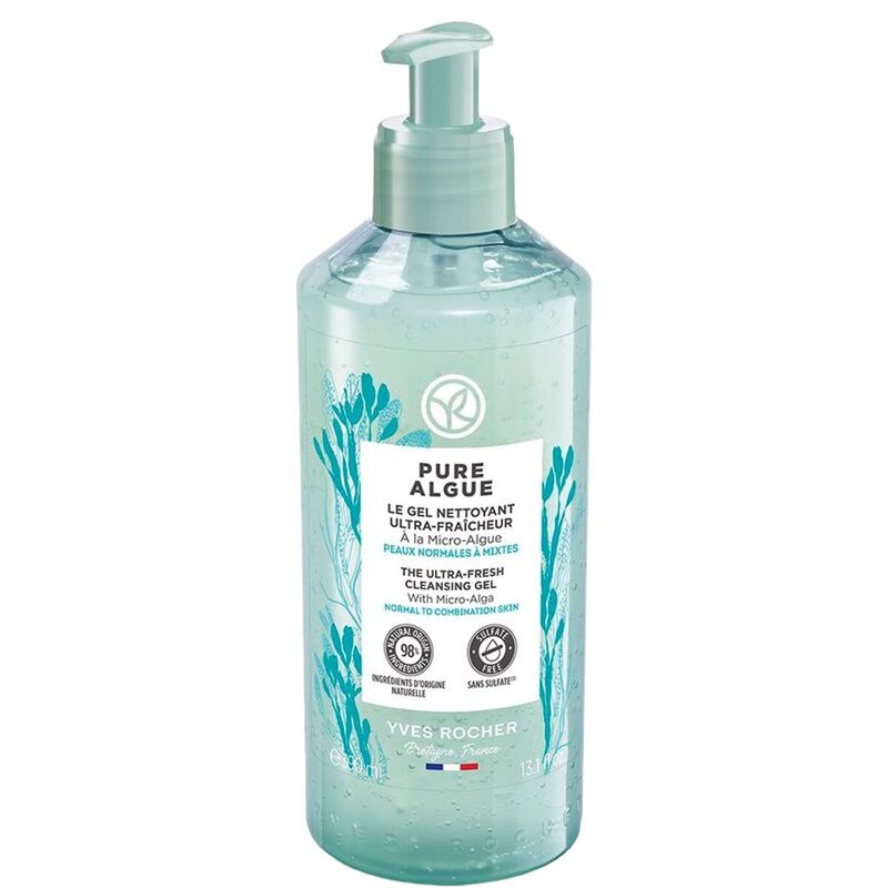 yves rocher ultrafresh cleansing gel  pure algue