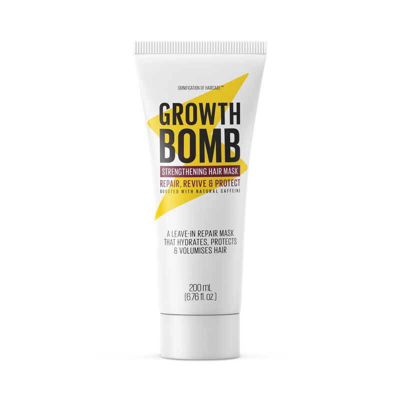 growth bomb hair growth strengthening mask